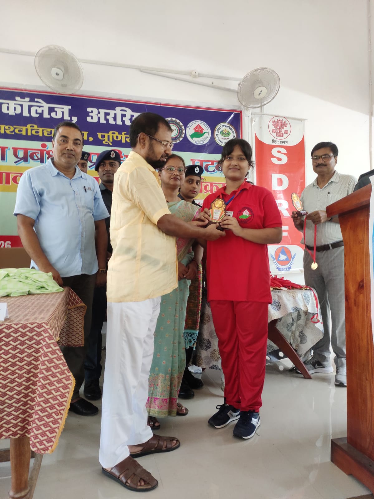 युवा आपदा मित्र आवासीय प्रशिक्षण, organised by NSS