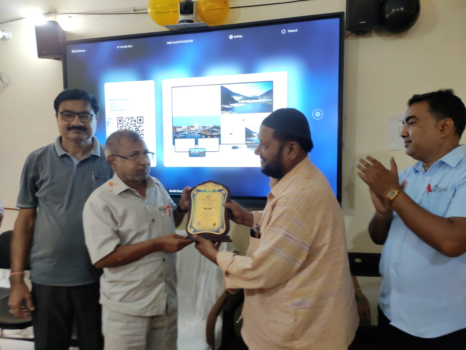 One Year completion of Principal Sir