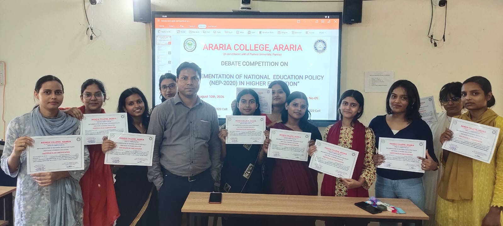 Debate Competition on Implementation of NEP-2020